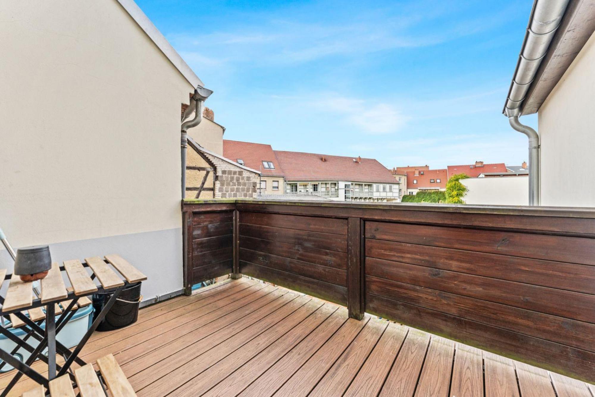 Cosy Apartment With Balcony And Fireplace Jüterbog Exterior foto